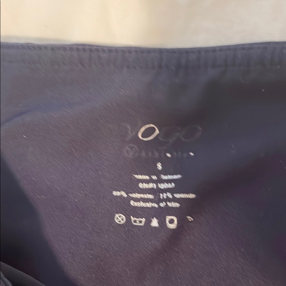 Women's Navy Workout Pants - Picture 2 of 6